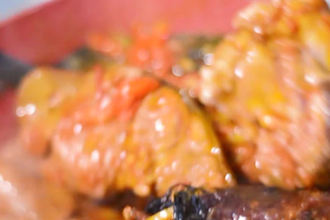 edit food, recipe video with text, transition and music