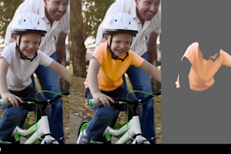 do vfx compositing, green screen, rotoscoping, video editing, cgi integration