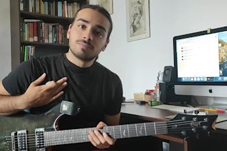 record pro guitar solos for rock and heavy metal songs