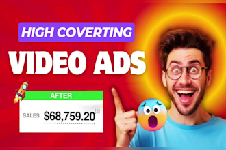 create amazon listing video ads creative dropshipping product facebook video ads