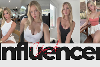 create hyper realistic ai influencer with consistent character