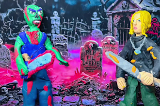 create a professional stopmotion claymation animatio