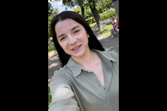 create a natural selfie style spokesperson ugc video
