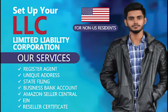 do llc formation, bank account, and ein for non US residents