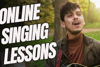 tailor professional singing lessons for kids and adults