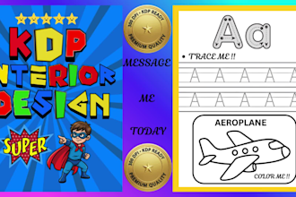 design preschool handwriting alphabet tracing kids activity book for amazon kdp