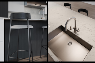 do kitchen design and render realistic 3d visualizations