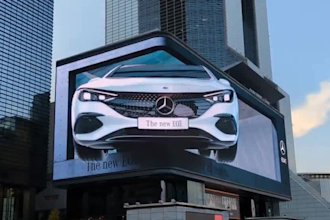 create an amazing neon billboard animation for your logo