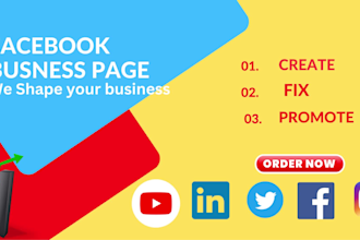 do facebook page set up business manager add account
