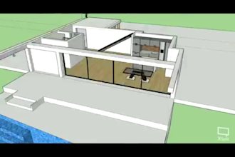 draw your 2d to 3d architectural floor plan in sketchup in budget