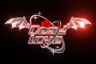 design 2d or 3d y2k logo and animation for your brand