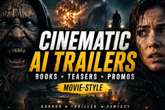 create a cinematic ai book trailer that helps your book sell ai trailer ai movie