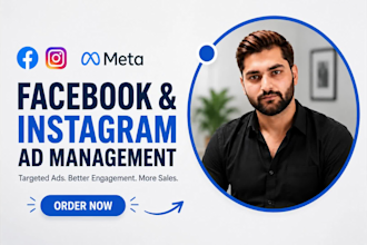 set up facebook and instagram ads and manage meta campaigns for leads and sales