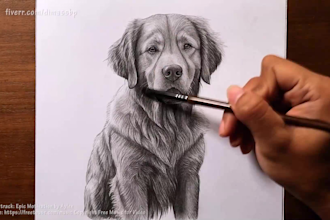 create a video sketch of your pet