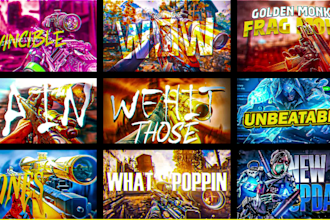 design call of duty warzone gaming thumbnail for high CTR in 24 hours