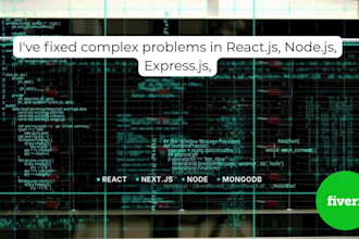 fix react node js mongodb bugs and backend API issues