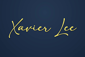 make customize signature logo animation