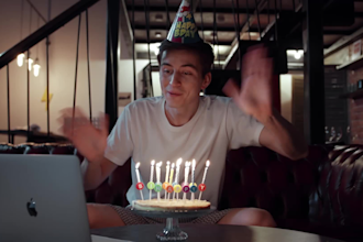 create a birthday video for someone special