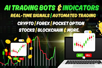 create ai trading bots, tradingview pine script indicators or strategies