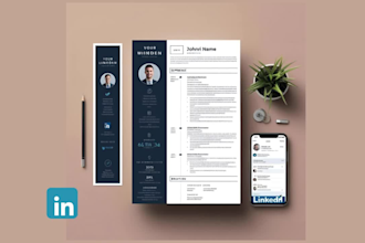 professional and modern CV or resume design ats friendly