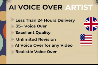do human like realistic text to speech ai voice over in all languages