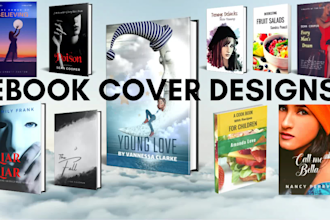 design professional ebook covers with a free mockup in 24hrs