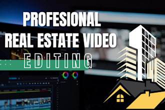 do stunning real estate video with animations