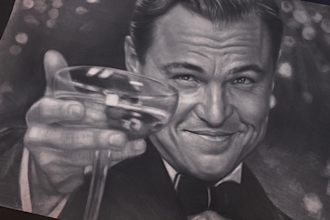 draw amazing realistic pencil portrait from a photo
