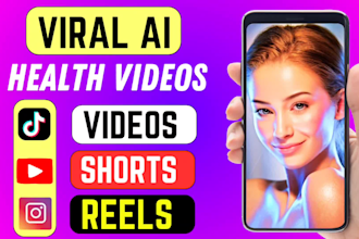 create ai health videos ai youtube shorts,ai instagram reels,ai tiktok videos