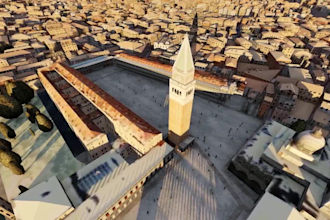 create city 3d animation