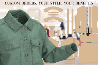 design 3d fashion and 3d garments render on clo 3d