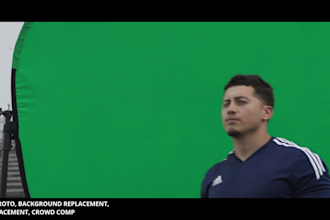 do vfx compositing, rotoscoping, greenscreen keying, and cleanup