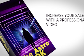 create a professional book trailer or book promo