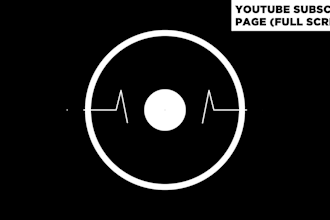 make a cool glitch intro and outro for your youtube channel
