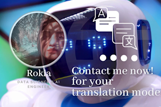 build your translation model using ml, dl and transformers
