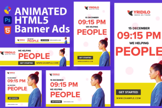 do engaging animated HTML5 banner ads or google banner ads