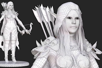 retopologize, uv unwrap any 3d characters