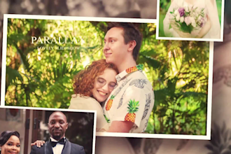 create a beautiful photo slideshow video with music