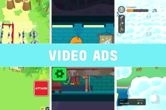 create mobile game video ads or game trailer