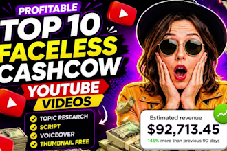 create best youtube top 10 videos and top 10 cash cow videos