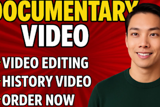 create high quality documentary video, best youtube history, true crime video