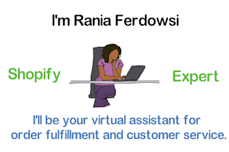 be your shopify virtual assistant, shopify store manager