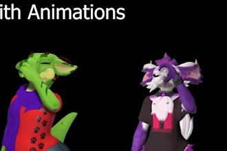 port an existing 3d avatar to use in vrm, vsf or warudo for vtubing