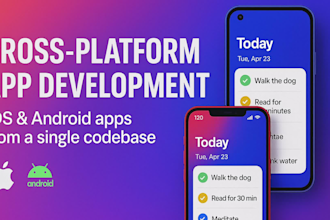 develop a cross platform mobile app