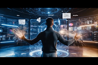 create realistic ai videos,animations and much more ai art
