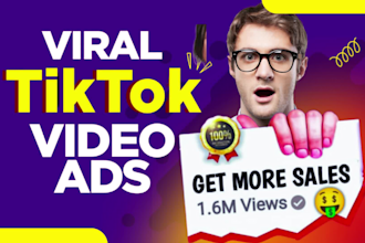 create facebook videos ads,dropshipping ads,tiktok video ads with hook