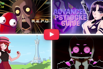 draw cartoon youtube thumbnail in any style