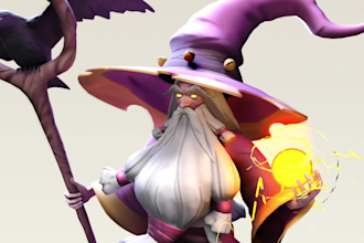 create stylized and realistic 3d characters for your game