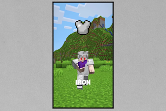 record and edit minecraft storytelling shorts