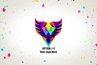 create an animated intro video, using your logo